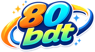 80 bdt বাংলাদেশের গেমিং হাব লোগো